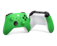 Bezprzewodowy kontroler MICROSOFT XBOX Zielony Velocity Green - 1124830 - zdjęcie 4